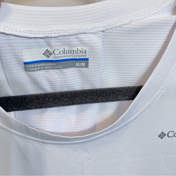 Columbia white tank top athletic medium - Picture 4 of 5